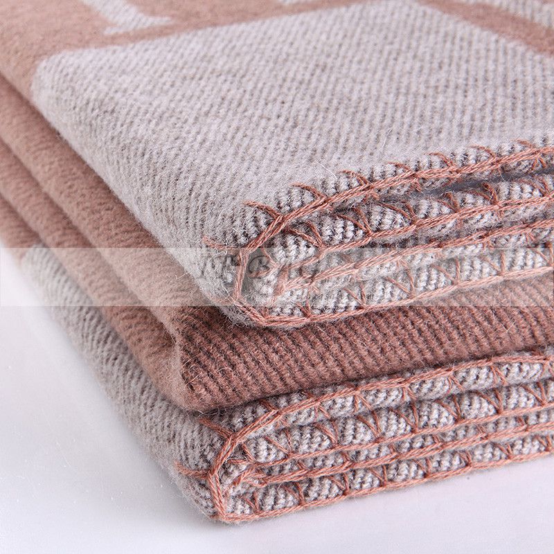 Hermes Blanket Light Brown 1